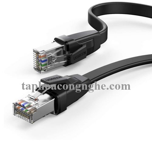 Ugreen 10983 5M CAT8 U-FTP 2000Mhz 30AWG cáp mạng màu đen NW134 30010983